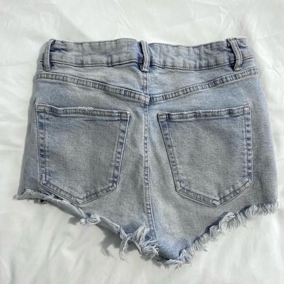 Zara High Rise Jean Shorts - Picture 2 of 2